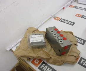 Распределитель
distributor PVB stainless steel
----
8 outlets AA AA AA AA without motion indicator without connection fittings DELIMON / BIJUR DELIMON